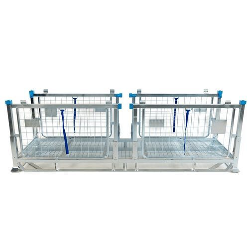 折叠货盘箱 - SmartCube® Jumbo - K. Hartwall Ltd - 网格 / 运输 / 防护