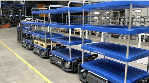 牵引牵引车 - LIFTLINER® - K. Hartwall Ltd - 电动 / 轮式 / 自动导向
