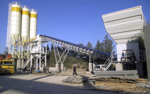 固定混凝土搅拌站 - GBS-140 - GOKER Contruction Machines