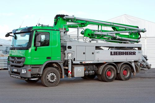工程混凝土泵车 - 24 M4 XH - GOKER Contruction Machines