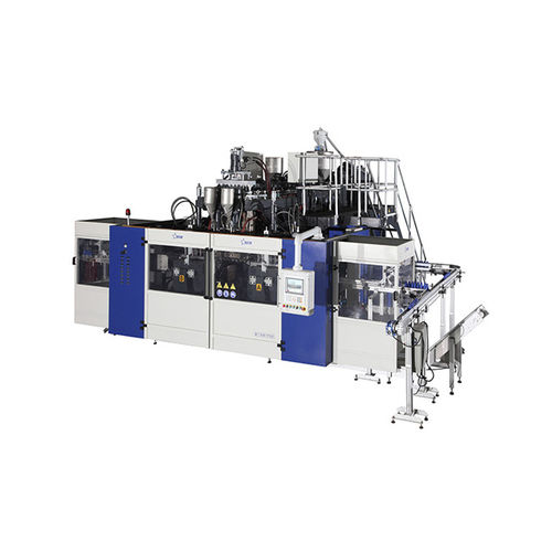 多腔吹塑机 - B15D-750  - Suzhou Bestar Blow Molding Machinery Co.,Ltd. - 挤出 / 双工作站 / 全自动