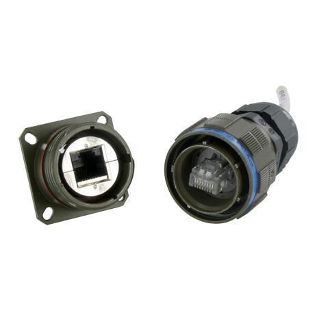 数据连接器模块 - RJF TV - AMPHENOL SOCAPEX - RJ45 / 以太网 / 圆形