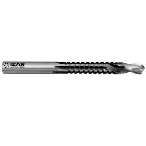 实心铣刀 - 1606 series - IZAR CUTTING TOOLS S.A.L. - 螺纹加工 / 高速钢 / 双槽