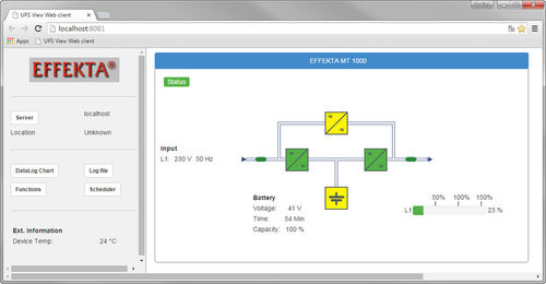 管理软件 - Powershut Plus - Effekta Regeltechnik - 用于换流器 / Windows / Linux