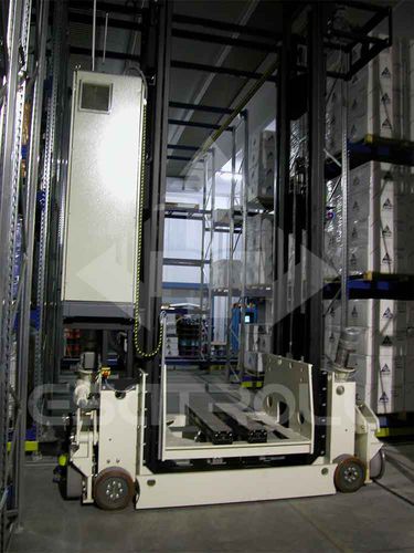 自动巷道堆垛机 - QUADLIFT - Esatroll s.a - 用于仓库