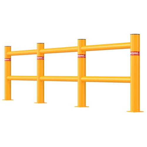 防护栏杆 - PEDESTRIAN R2 HD+ - Anter System - 人行道 / 挠性 / 塑料