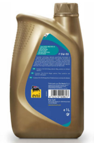 润滑油 - Eni i-Sint Tech F - Agip - 用于汽车工业 / 用于车辆 / 5W30