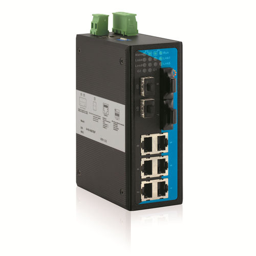 管理型以太网交换机 - IT-ES7110-IM-2GS-2F series - Intellisystem Technologies - 10 端口式 / 千兆 / 标准