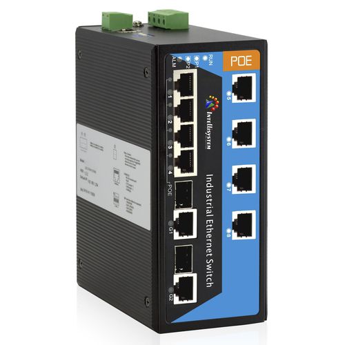 PoE以太网交换机 - IT-IPS-3110-IU-2GC-4-POE - Intellisystem Technologies - 非管理型 / 10 端口式 / 千兆