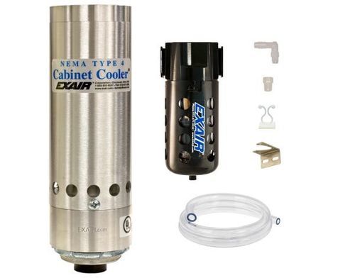 侧挂式电柜空调 - Model 4730 - EXAIR - 紧凑型 / 用于电脑室 / 工业