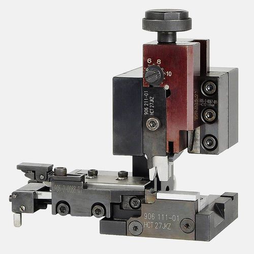 金属丝线扣压机 - PICO – STAR 906 - Hanke Crimp-Technik GmbH - 手动 / 气动 / 侧面进料