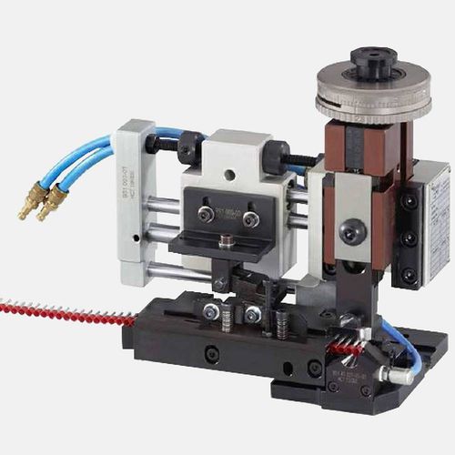金属丝线扣压机 - GLOBAL – STAR 951 VAEH - Hanke Crimp-Technik GmbH - 手动 / 气动 / 侧面进料
