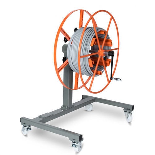 手动收卷机 - MESSROL 1000 RM - Kabelmat Wickeltechnik GmbH - 电缆 / 线圈 / 电线
