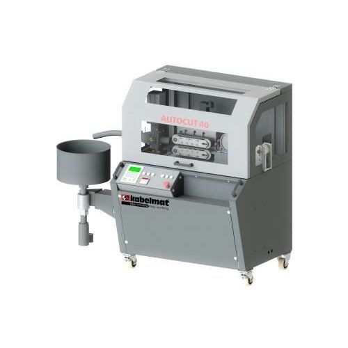 旋转刀切割机 - AUTOCUT 40 - Kabelmat Wickeltechnik GmbH - 用于塑料 / 板材 / 皮带