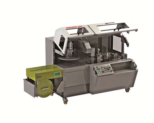 电缆打卷机 - RINGROL 600 - Kabelmat Wickeltechnik GmbH - 用于生产管道 / 半自动 / 装订