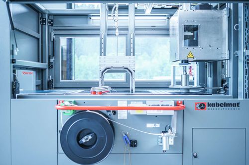 自动收卷机 - Kabelmat Wickeltechnik GmbH - 电缆 / 用于生产管道