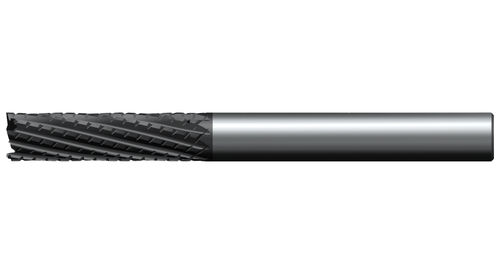 立铣刀铣刀 - CM150 Multi-Tooth End Mill SC - CVD coated "Nicked" - LEUCO Ledermann GmbH & Co. KG - 整体硬质合金 / 开槽 / 粗加工