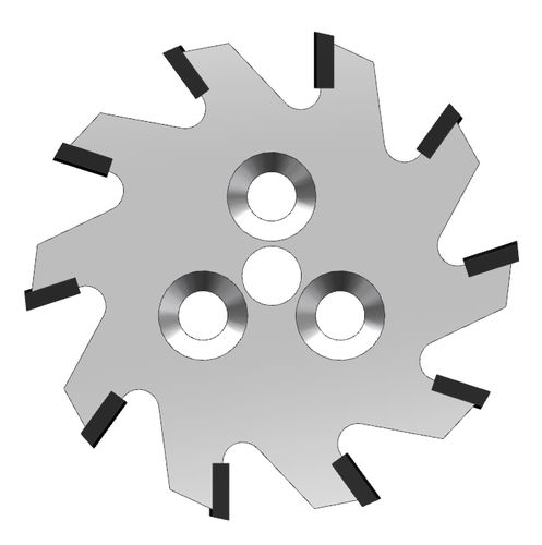 立铣刀铣刀 - CM130 Disc Milling Cutter DP - LEUCO Ledermann GmbH & Co. KG - 实心 / 精加工 / 开槽