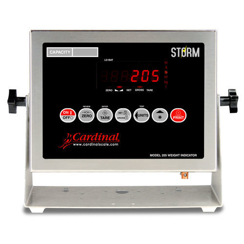 LED显示称重仪表 - 205 Storm - Cardinal Scale - 台式 / 壁挂安装 / 用于严苛环境