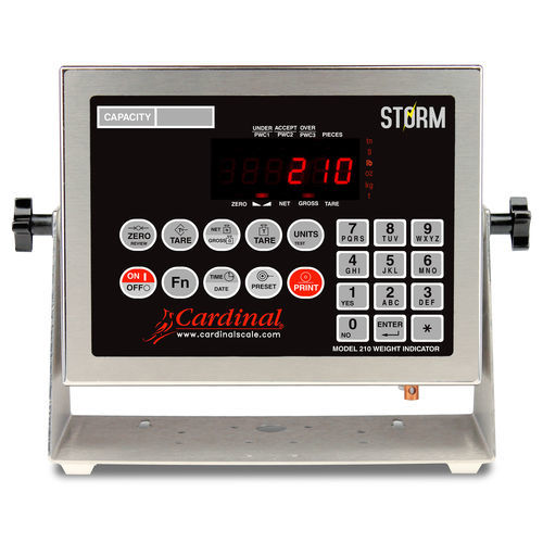 LED显示称重仪表 - 210 Storm - Cardinal Scale - 台式 / 壁挂安装 / 密封