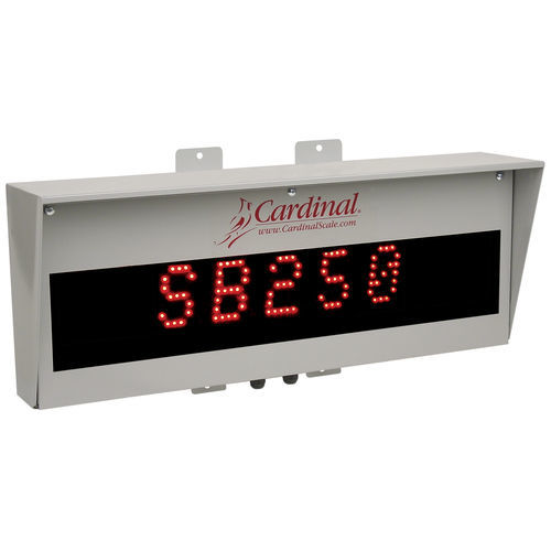 远距离显示屏 - SB250 - Cardinal Scale - LED式 / 字母数字 / 5 x 7