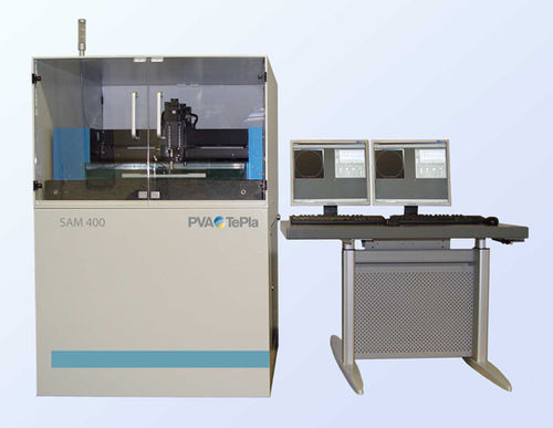 分析显微镜 - SAM 400 - PVA TePla Analytical Systems GmbH - 用于研究 / 高速 / 超声扫描式