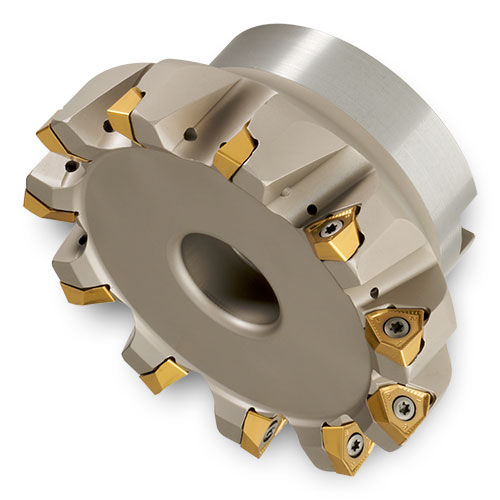 套式立铣刀 - DIPOS-HEXA™ DJ5F-20R01 - Ingersoll Cutting Tools/英格索兰 - 正型刀片 / 面 / 粗加工