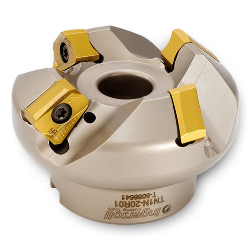 套式立铣刀 - DiPosTetra™ TN1N-20R01 - Ingersoll Cutting Tools/英格索兰 - 可拆除刀片 / 面 / 用于钢材