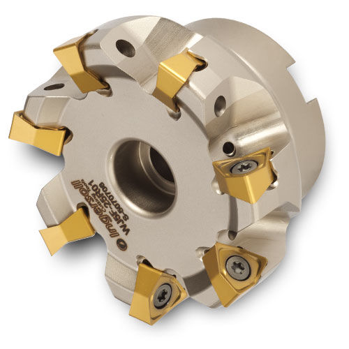 套式立铣刀 - DIPOS-HEXA™ WJ5F-20R01 - Ingersoll Cutting Tools/英格索兰 - 圆鼻 / 正型刀片 / 精加工