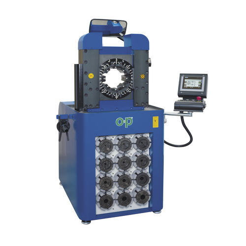 软管扣压机 - TUBOMATIC V159ES - OP Srl/意大利OP - 半自动 / 液压 / PLC控制