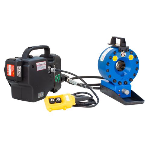 软管扣压机 - TUBOMATIC H47 E-PUMP - OP Srl - 液压管用 / 手动 / 便携式