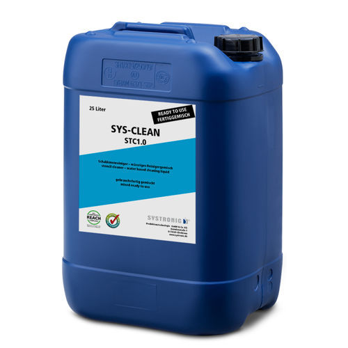 水基清洁用品 - SYS-CLEAN© STC1.0 - SYSTRONIC Produktionstechnologie GmbH & Co. KG - 用于电子元件 / 钎焊剂 / 清洁
