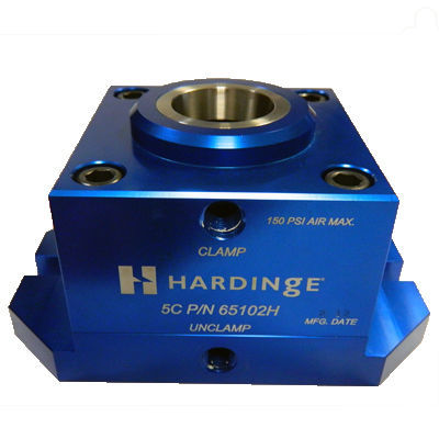 气动筒夹 - 65102H - Hardinge Workholding - 收回 / 法兰安装