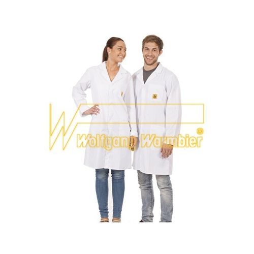 工作上衣 - AM160 - Wolfgang Warmbier GmbH & Co. KG Systeme gegen Elektrostatik - 男女通用 / 白色