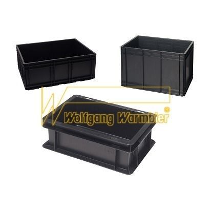 导电货物箱 - Wolfgang Warmbier GmbH & Co. KG Systeme gegen Elektrostatik - 聚丙烯 / 可叠放 / 模块化