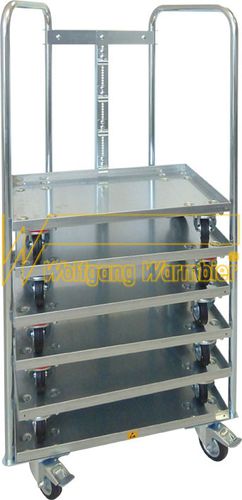 多功能物流台车 - Wolfgang Warmbier GmbH & Co. KG Systeme gegen Elektrostatik - 搁板