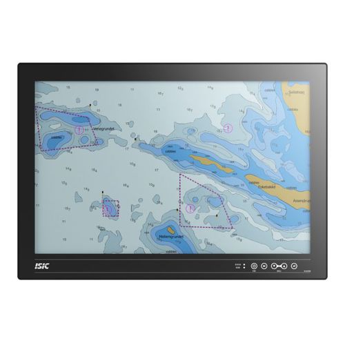 液晶显示器 - DuraMON 26" G-Line - ISIC A/S - PCAP电容式触摸屏 / 多点触摸屏式 / 航海用