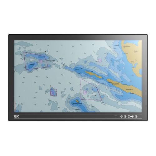 液晶显示器 - DuraMON 32" G-Line - ISIC A/S - PCAP电容式触摸屏 / 多点触摸屏式 / 航海用