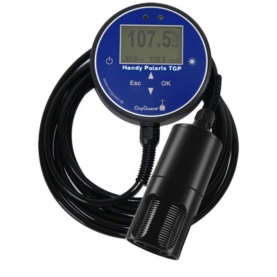 压力测量仪器 - Handy Polaris TGP - OxyGuard - 气体 / 便携式 / 带数据记录器