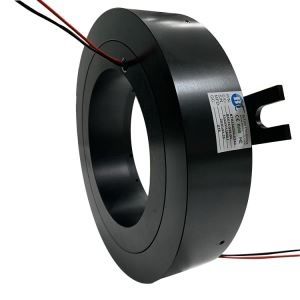 电动滑环 - BTH150250-0205 - ByTune Electronics - 贯穿轴 / 阳极氧化铝 / 无线电频率式