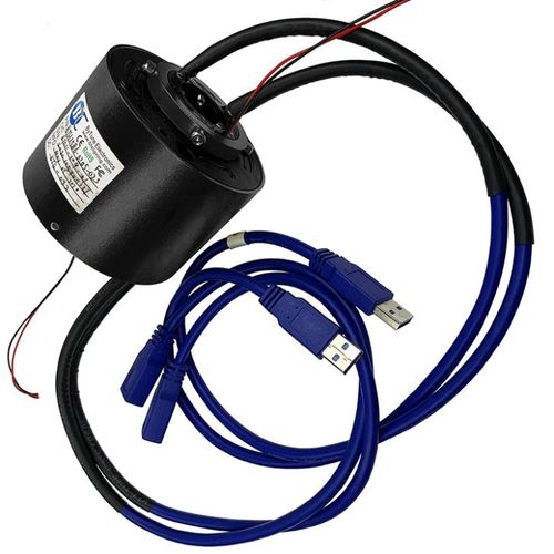 电动滑环 - ByTune Electronics - USB / 贯穿轴 / 银制