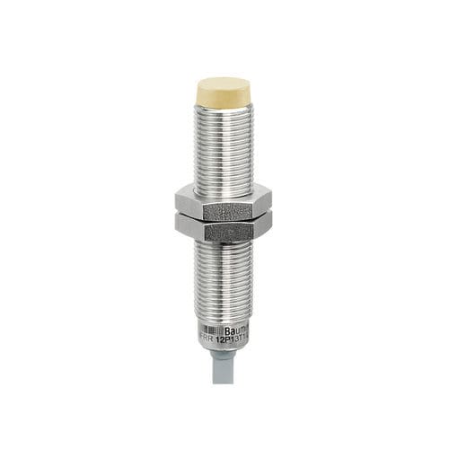 电感接近传感器 - IFRR 12N13T1/PL-9 - Baumer Group/堡盟 - 磁性 / 圆柱 / 不锈钢