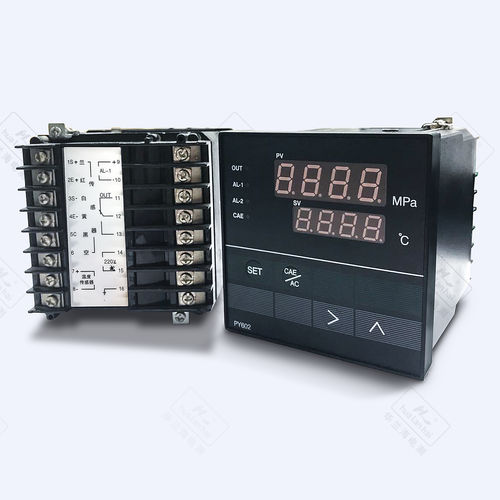 压力指示器及控制器 - PY602 - Guangdong South China Sea Electronic Measuring Tec - 温度 / 数字 / LED式