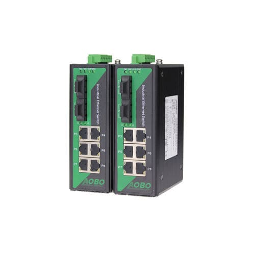 管理型以太网交换机 - AOBO 5009 series - HANGZHOU AOBO TELECOM.,LTD. - 9 个接口 / DIN导轨 / 标准