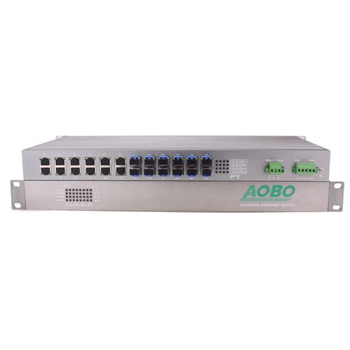 管理型网络交换机 - AOBO G7024 series - HANGZHOU AOBO TELECOM.,LTD. - 14 端口式 / 千兆以太网 / 光纤