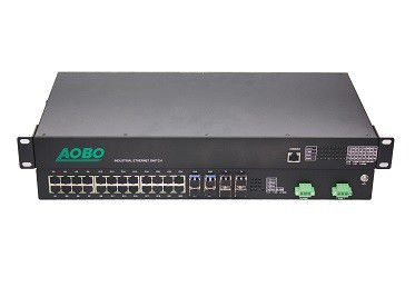 管理型以太网交换机 - AOBO 7032 series - HANGZHOU AOBO TELECOM.,LTD. - 10 端口式 / 千兆以太网 / 机架安装式