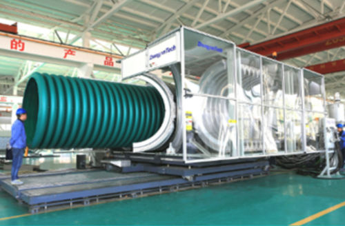 波纹管生产波纹管成型机 - ZC-2000H - Zhongyun Group - 挤压生产线