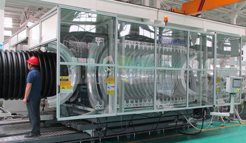 波纹管生产波纹管成型机 - ZC-1200H - Zhongyun Group - 挤压生产线