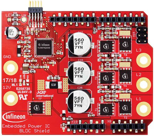 32位微控制器 - BLDC_SHIELD_TLE9879 - Infineon Technologies AG/英飞凌 - 车用 / 马达 / 片上系统