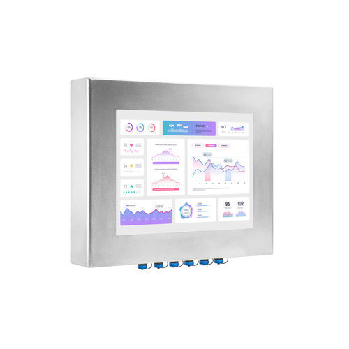 液晶显示器 - IRTMWP104SBNDA - IronTech Solutions, SL - 5线电阻式触摸屏 / LED背光 / 工业
